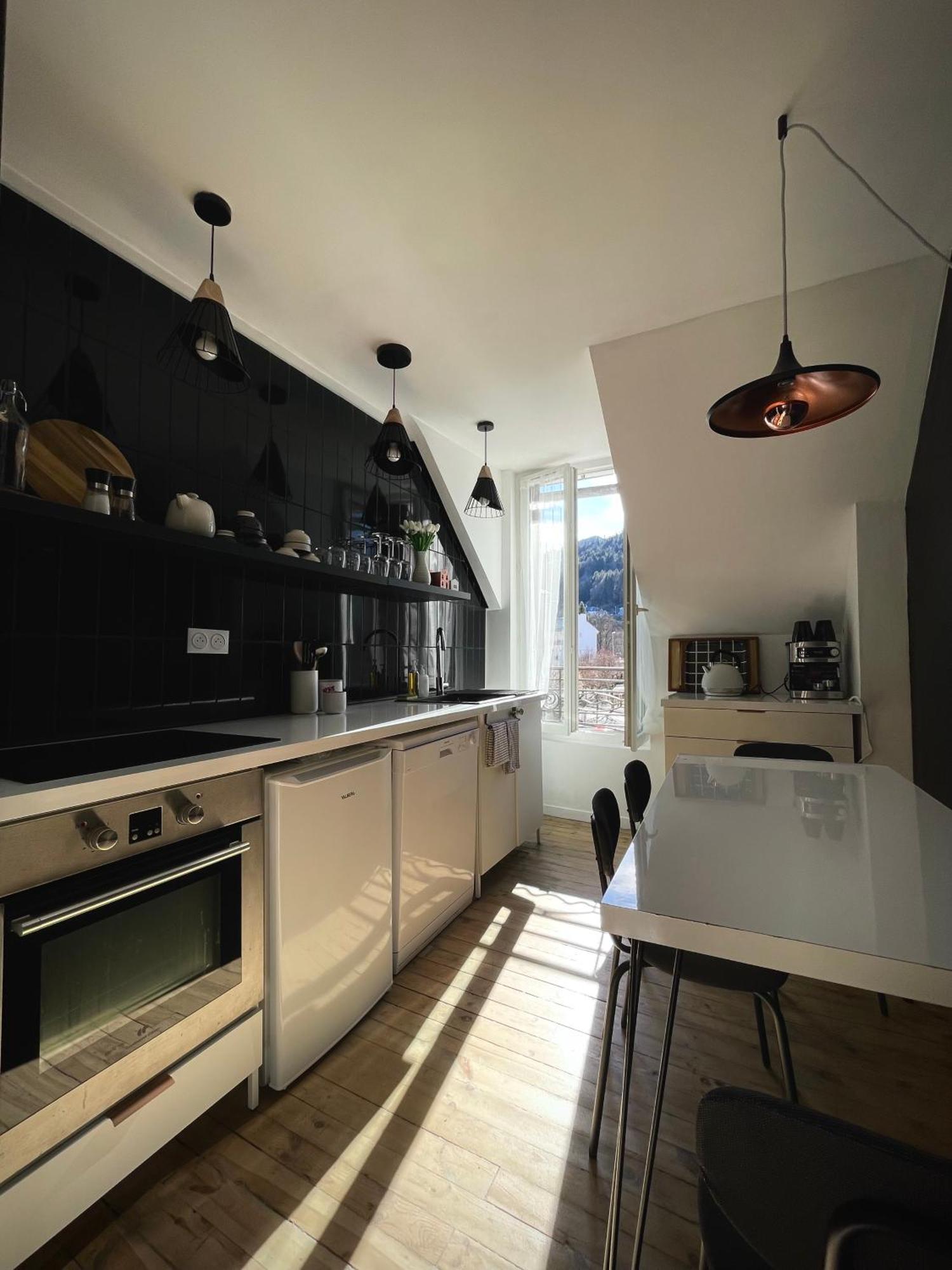 Maison Yuki - Appartement Chic - Netflix Et Parking Gratuit Le Mont-Dore Bagian luar foto